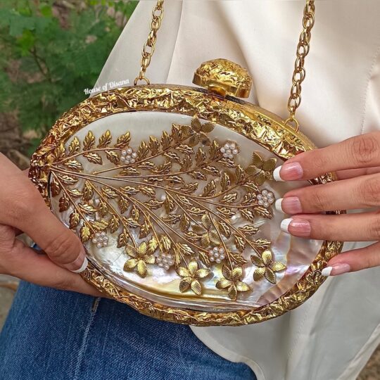 MC11 Mother of Pearl Clutch